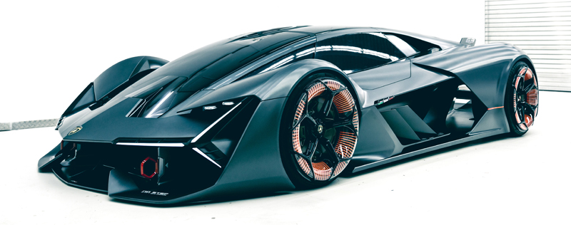 Lamborghini Terzo Millennio Electric Research Project 2017